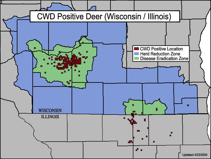 Chronic Wasting Disease Maps