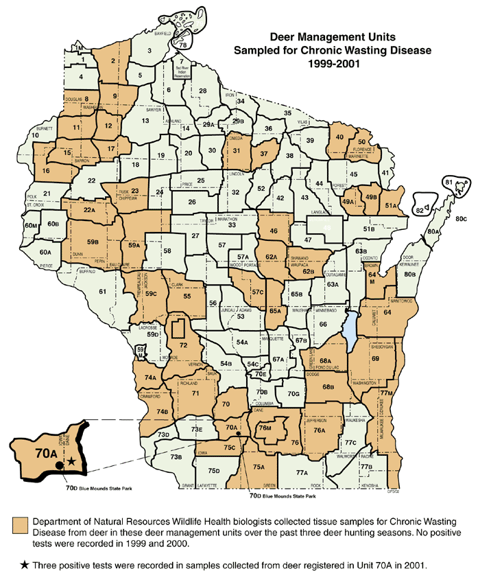 Chronic Wasting Disease Maps