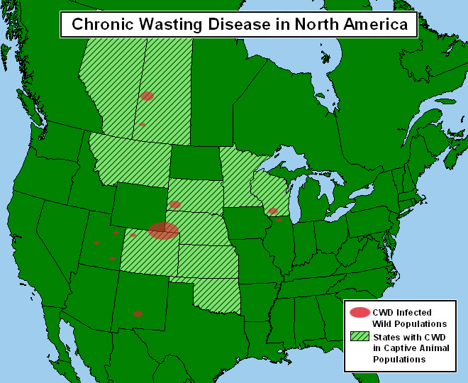 Chronic Wasting Disease Maps